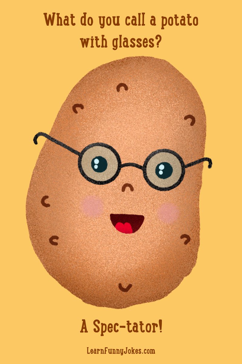 Who says being in @mushycrouton's #potato cult can't be amusing?