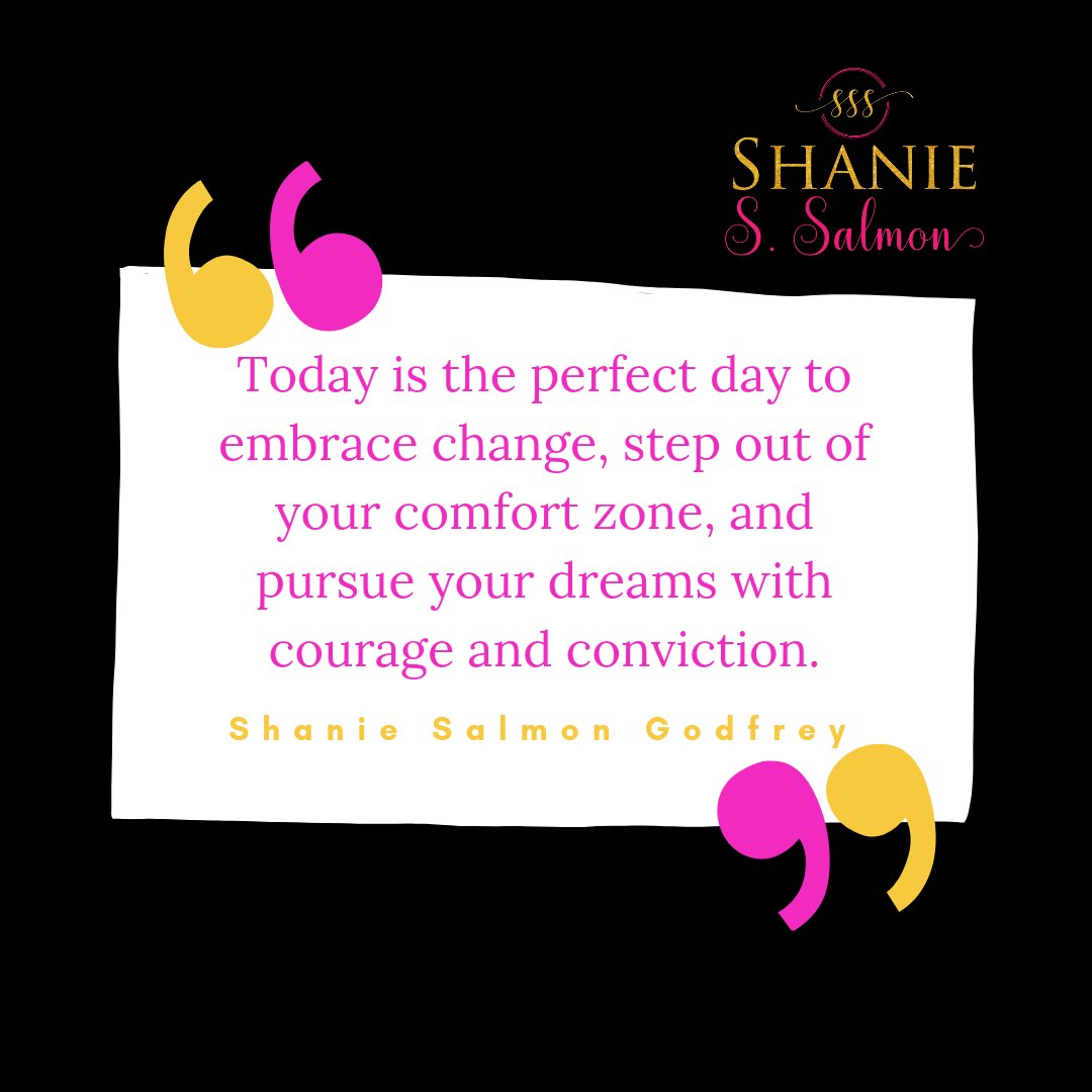 The magic happens outside your comfort zone—so let's make today the day we chase our dreams!

#TuesdayThoughts #ThoughtfulTuesday #KnowledgeIsPower #LearningEveryday #CuriosityDriven