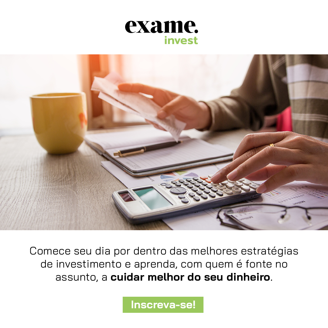 exame's tweet image. 📈 INSCREVA-SE: bit.ly/3W7ta40 | Quer se manter atualizado sobre investimentos? Inscreva-se na newsletter EXAME Invest e faça parte de uma comunidade de mais de 60 mil pessoas que recebem conteúdo exclusivo semanalmente! 

#EXAME