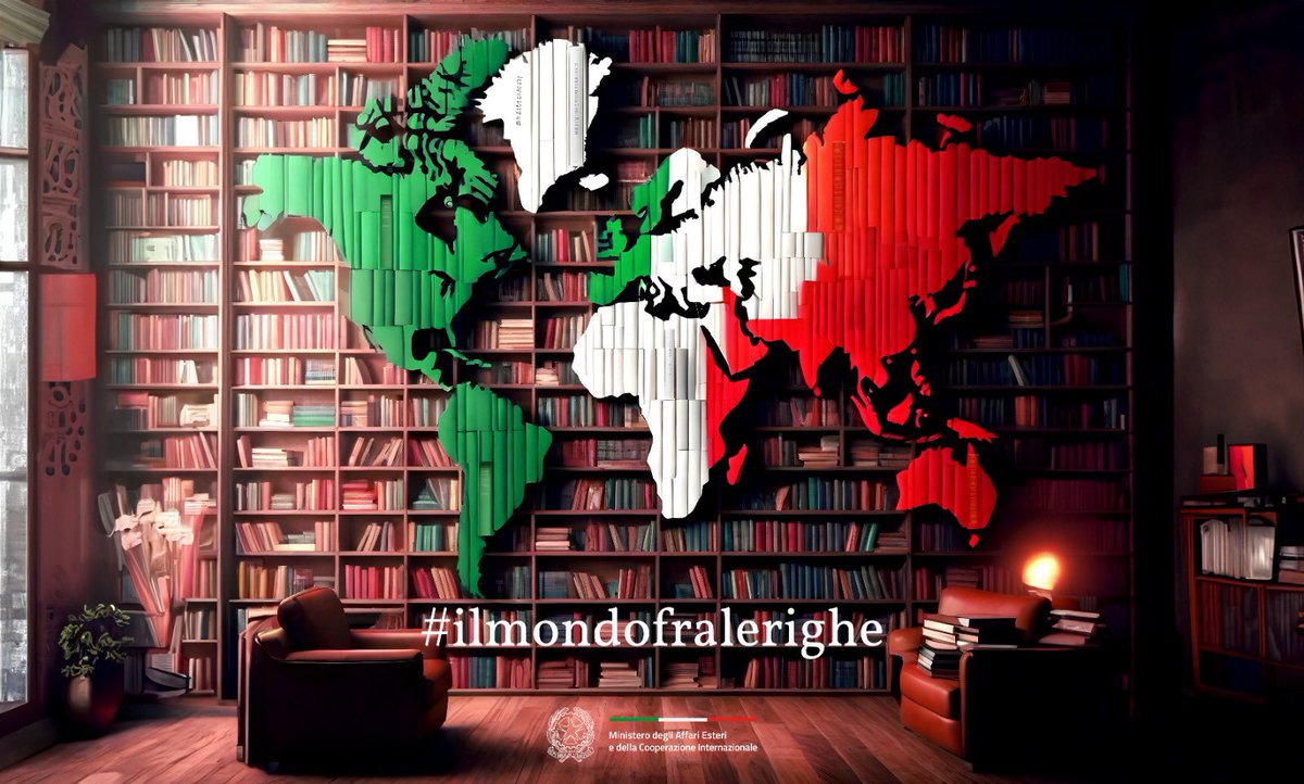 I libri sono una passione. I libri trasportano sogni, conoscenza, idee. Nella #giornatamondialedellibro la #DiplomaziaCulturale lancia #Ilmondofralerighe un’iniziativa per far parlare nel mondo di📗 italiani. Seguiteci! #WorldBookDay2024 esteri.it/it/lancio-dell…