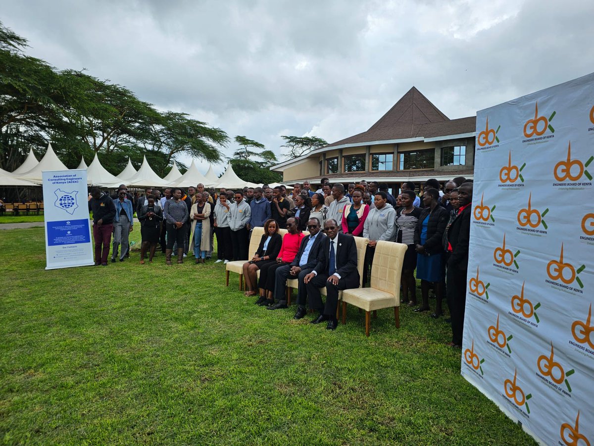 ACEK1968's tweet photo. DAY 1 of the Graduate Internship Program training facilitated by ACEK.

The training which runs till 26th of April aims at building capacity for the freshly qualified graduates   to develop qualified engineering personnel for continued public service delivery. https://t.co/fSAIVSPoeA