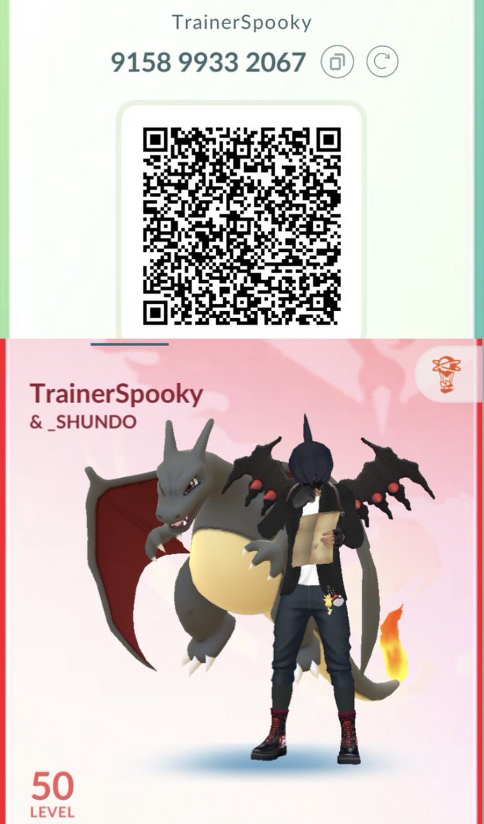 LOOKING TO ADD NEW FRIENDS FOR SOME XP GAINS!! ✨🔥🗽💯 #pokemon #pokemongo #trainercode #shiny #charizard #nyc