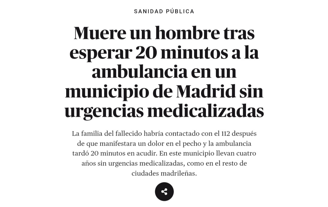 jsantidelalam's tweet photo. En pleno siglo XXI no pueden suceder cosas así. En @arroyomolinos, tampoco tenemos a día de hoy servicio de urgencias. No podemos permitir por más tiempo que esto ocurra.  Lo vamos a seguir exigiendo. @MMArroyomolinos lo tiene claro. https://t.co/b84H1MFAsn