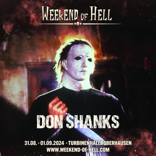 EuroConNet's tweet photo. GUEST ANNOUNCEMENT
#WeekendOfHell #WeLoveConventions
#DonShanks

Oberhausen, Germany
31 October - 1 November 2024

https://t.co/Y0yiSe8i23 https://t.co/fKvUkwz1wN