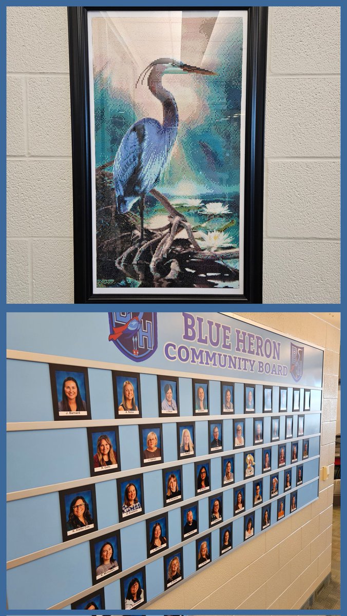 Carla_Johnson's tweet image. Wonderful, inspiring start to my day at Blue Heron PS. 💙 Excited to see the new mural "Standing on Turtle Island" by August Swinson to celebrate the new school name. Being on the renaming committee was a true highlight for me.

@wrdsb @ryewrdsb @ScottPiatkowski
