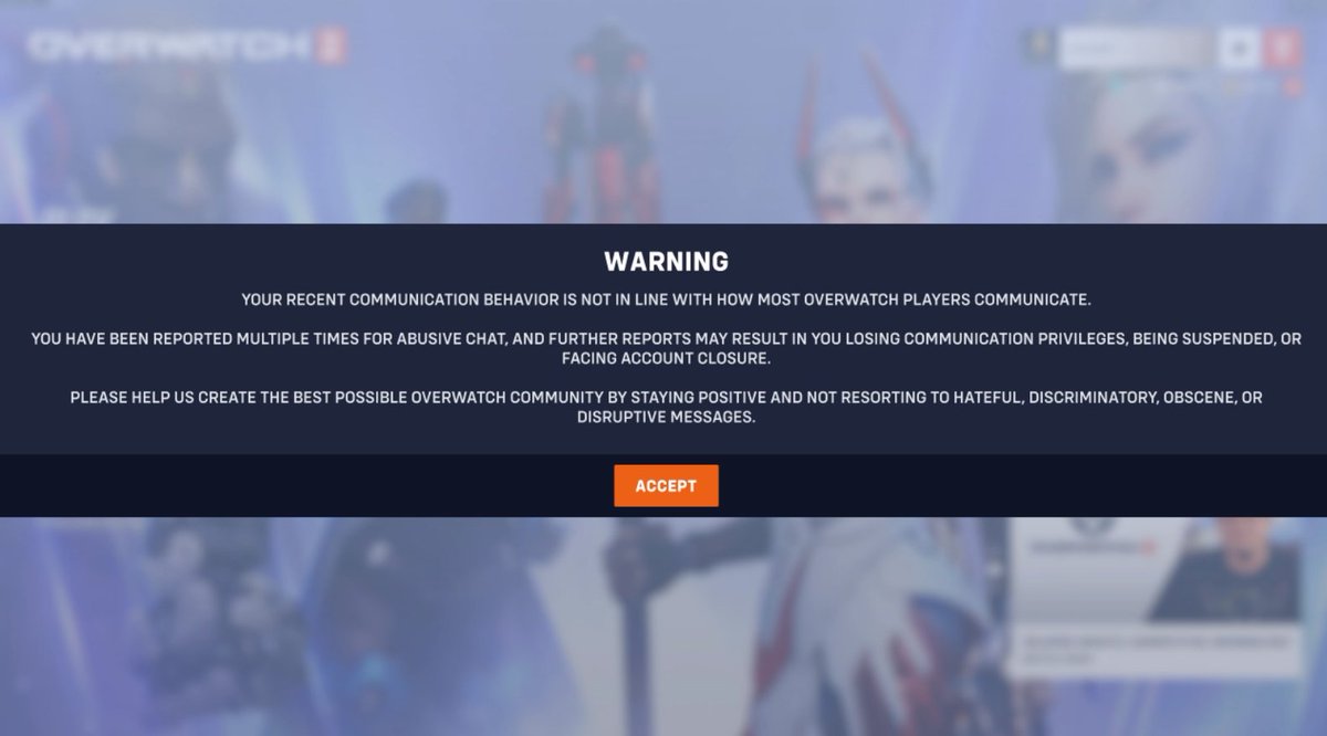 Cyberfoxed's tweet photo. welcome to blizzards hitgame Overwatch 2 Where u get a warning for defending urself against homophobes, while homophobes get a cookie and can continue playing the game https://t.co/jdqU3azMar