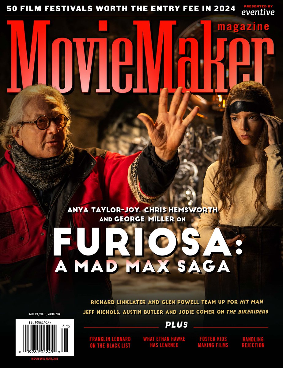 NEW COVER + COVER STORY We talked with director George Miller and stars Anya Taylor-Joy and Chris Hemsworth about madness, medicine and making a Mad Max saga... minus Max. moviemaker.com/furiosa-george…