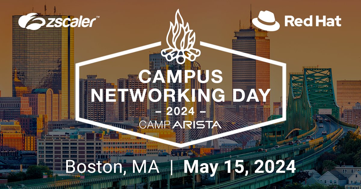 Attention Bostonians! How are you navigating networking that now includes zero trust, AI Ops, automation, machine learning, etc.? Join us for a day full of topics for designing and deploying secure, reliable & high performing campus networks. Register: bit.ly/3Pzi17R