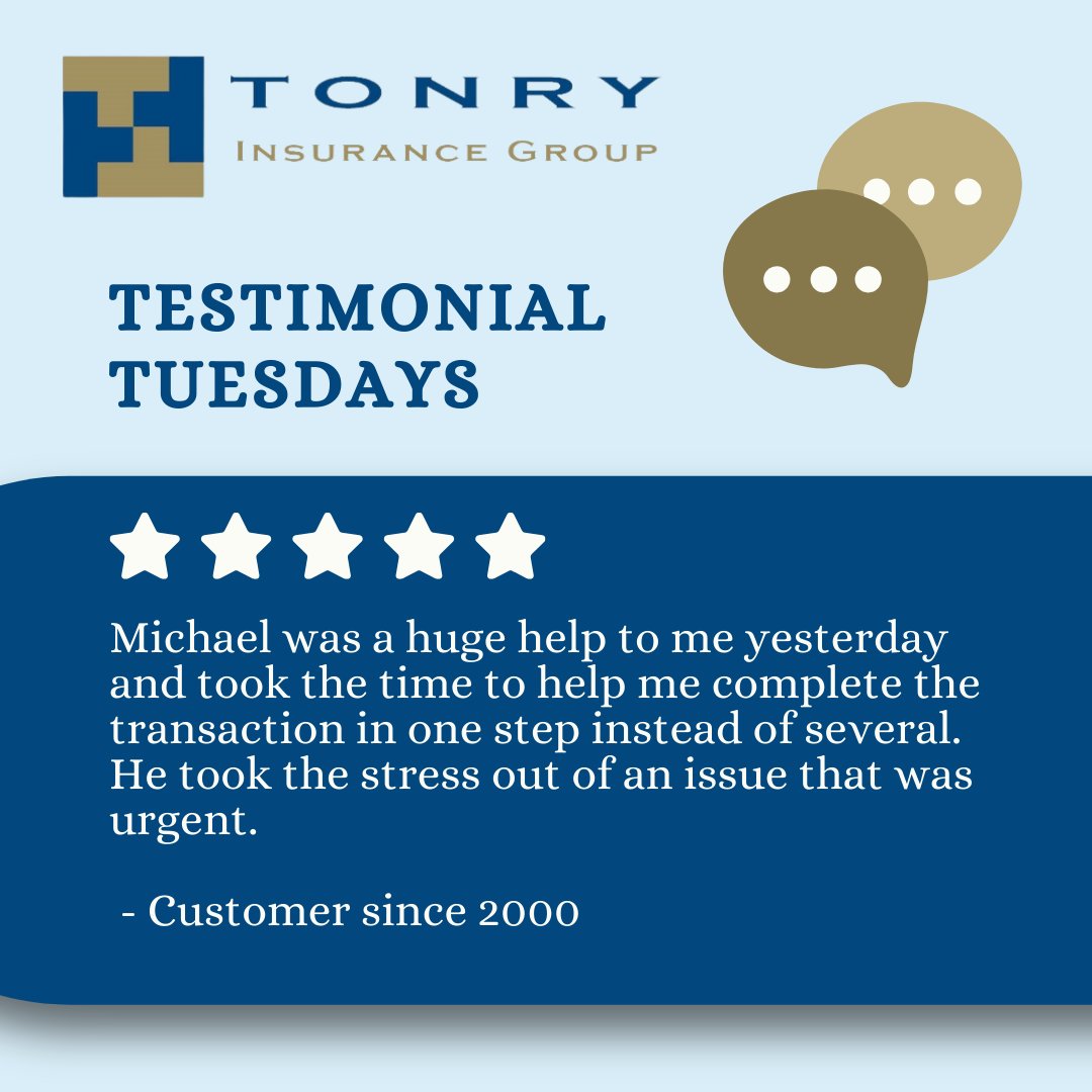 Let us remove your stress from insurance. Every little bit helps. #testimonialtuesdays #testimonialtuesday #clientsatisfaction #businessinsurance #personalinsurance #carinsurance #homeinsurance #insurance #constructioninsurance #bonding #suretybonds #independentinsuranceagent