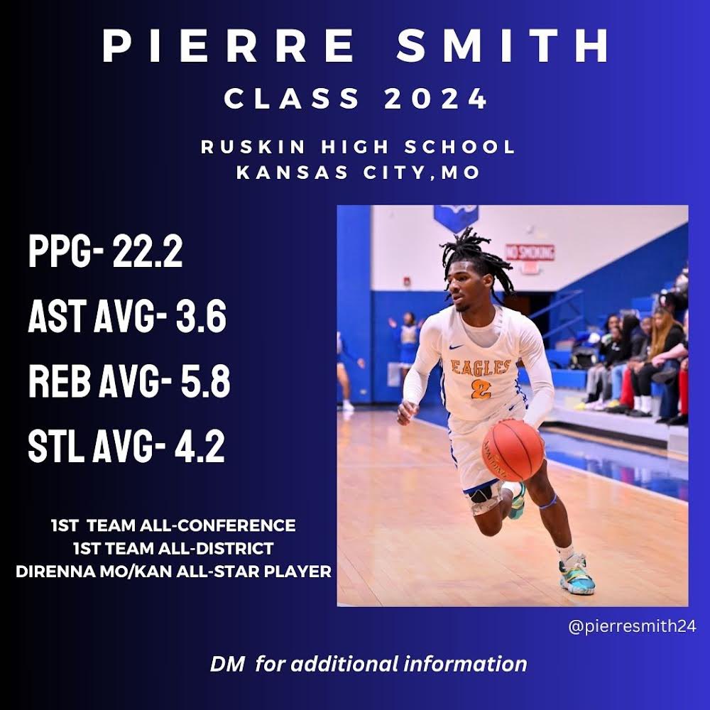 🚨 JUCO 🏀 Coaches🚨
💫 Unsigned Senior

Lefty, Point guard <a href="/pierresmith24/">Pierre</a> is still looking for a school to call home! 

He is a steal for any program 

Please share or DM for any questions!