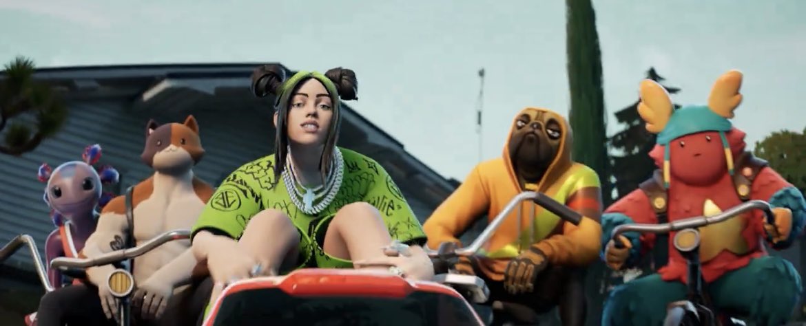 Billie Eilish for Fortnite.