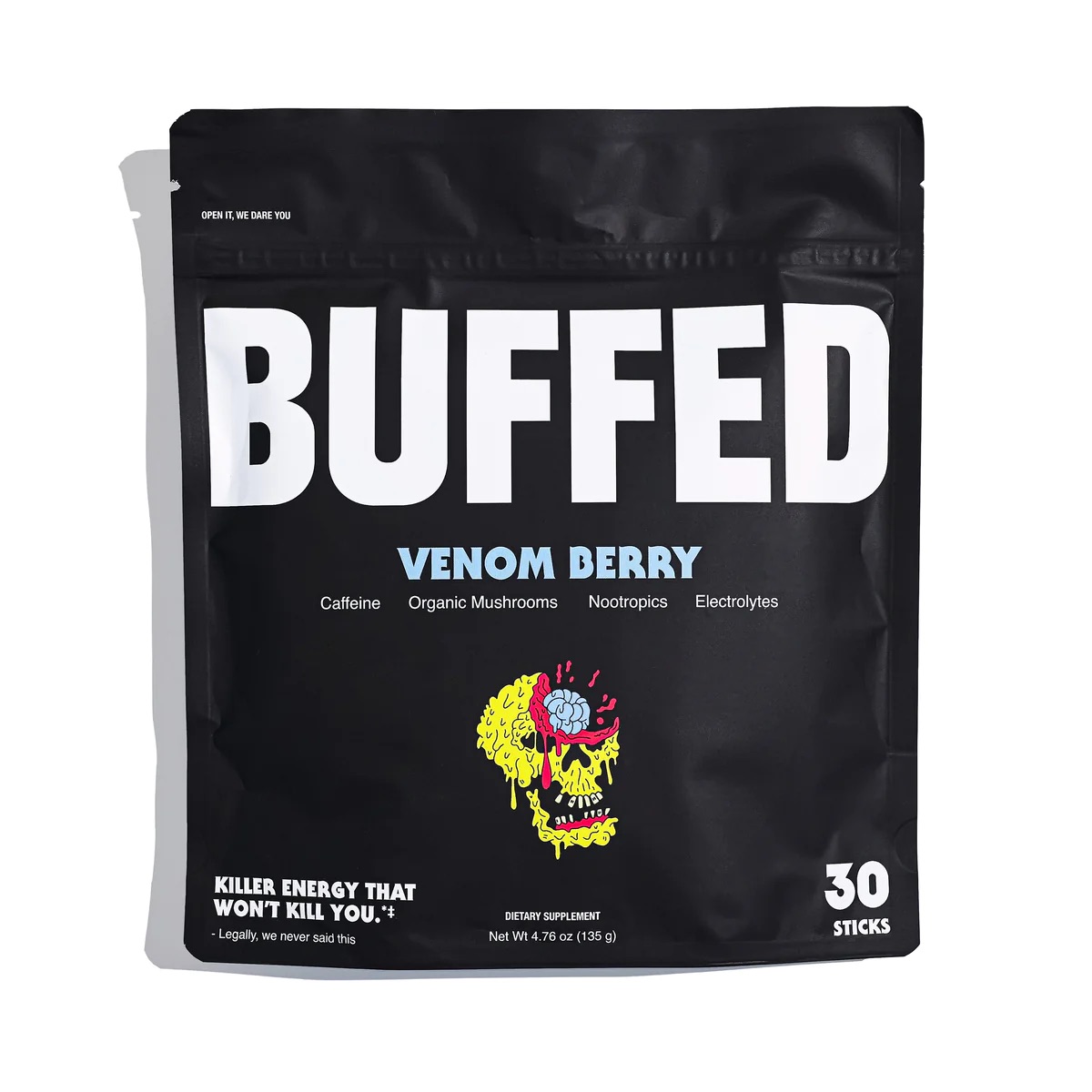 cpgwire's tweet photo. Even though the packaging is a little derivative, there's a lot to love about Buffed Energy.

It's an energy brand that wants you to ditch cans.

"Killer Energy Too Powerful For a Can" is a great tagline too.

https://t.co/MZOzJ5W8RU