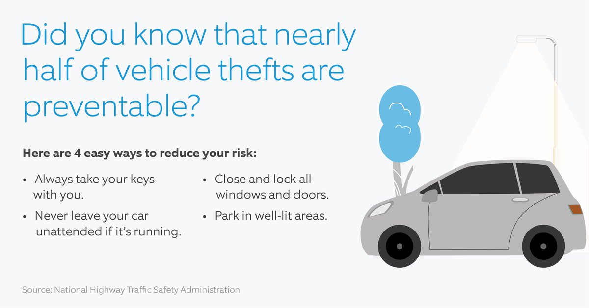 Follow these helpful steps to reduce the chances of becoming a victim! #SDSheriff #CrimePrevention #safetyawareness #Santee