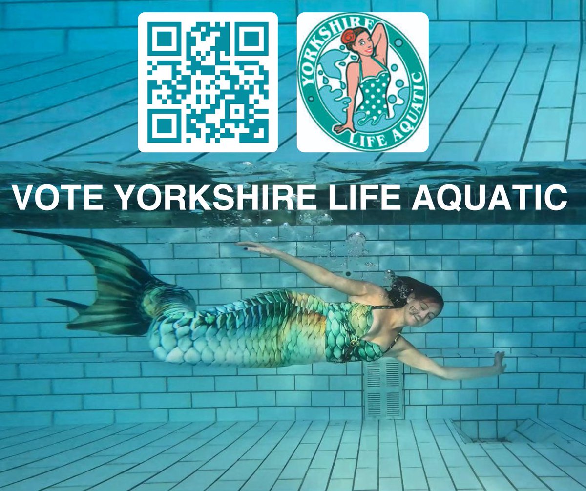 Good Morning! Could you take a minute to nominate us for the Movement for Good Awards? Click link, scan QR code go to Yorkshire Life Aquatic CIC ...choose us that & fill in a few questions, many thanks! #VoteMermaids bit.ly/3UvWK1Z