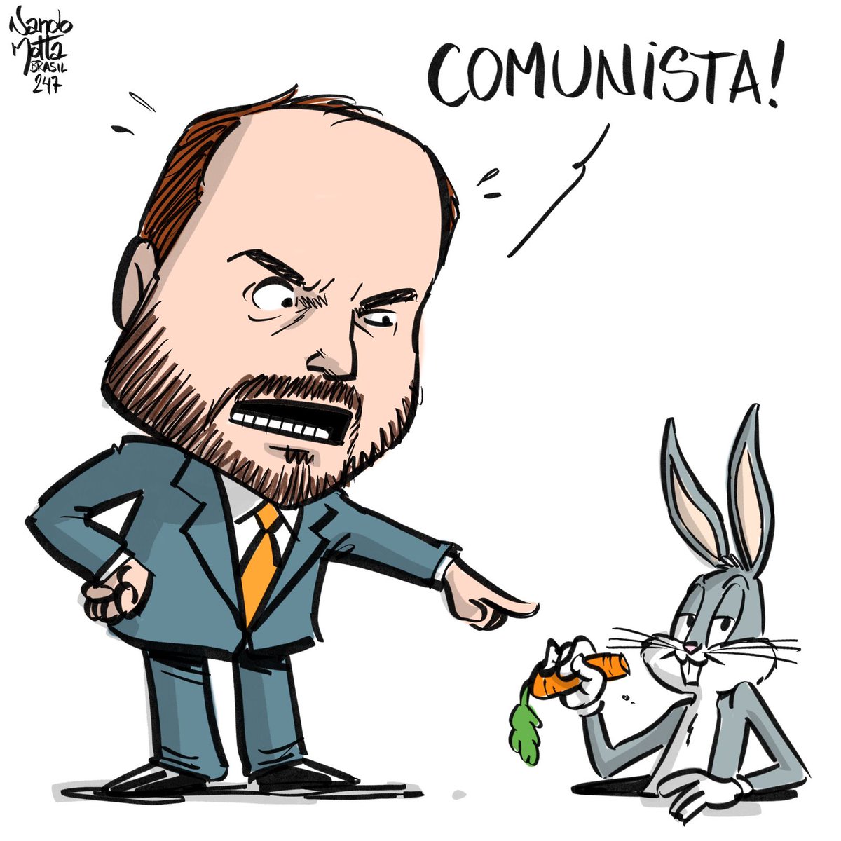 brasil247's tweet image. Carulxo propõe um PL contra refeições veganas e vegetariana nas escolas públicas do RJ - Por @desenhosdonando