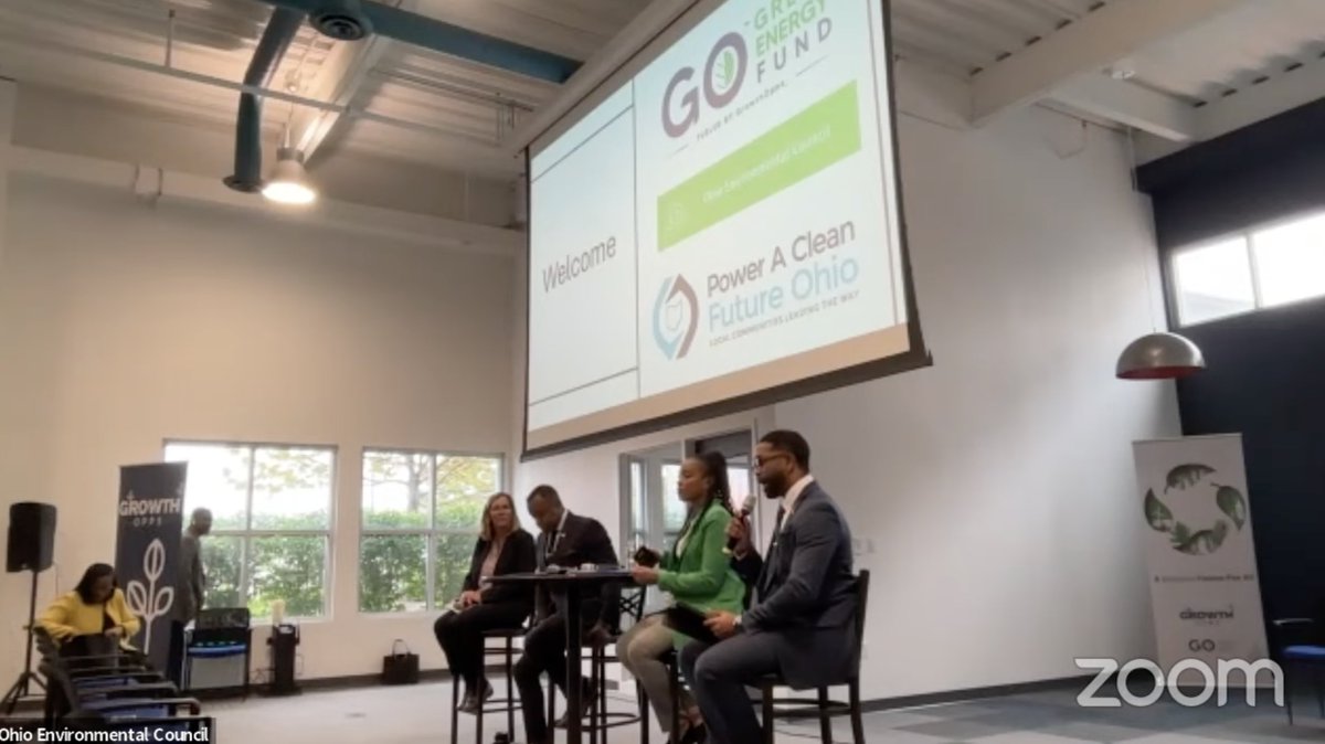 We're thrilled to partner with @OhioEnviro and @GrowthOpps for today's conversation about Federal Investments for a Healthier Environment, which is now live! Join the conversation: bit.ly/3xPEeIU #LocalsLeadTheWay