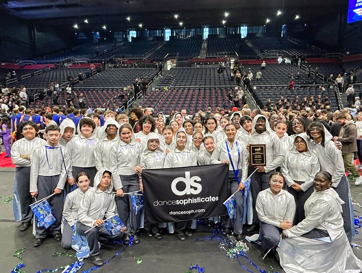 Congratulations to Norwalk Percussion! The squad finished 9th out of 44 teams competing in the WGI World Championship, Percussion Open Class Finals this past weekend. Click here to watch their final performance: youtube.com/watch?v=GjXO95… (📸 @dancesoph)