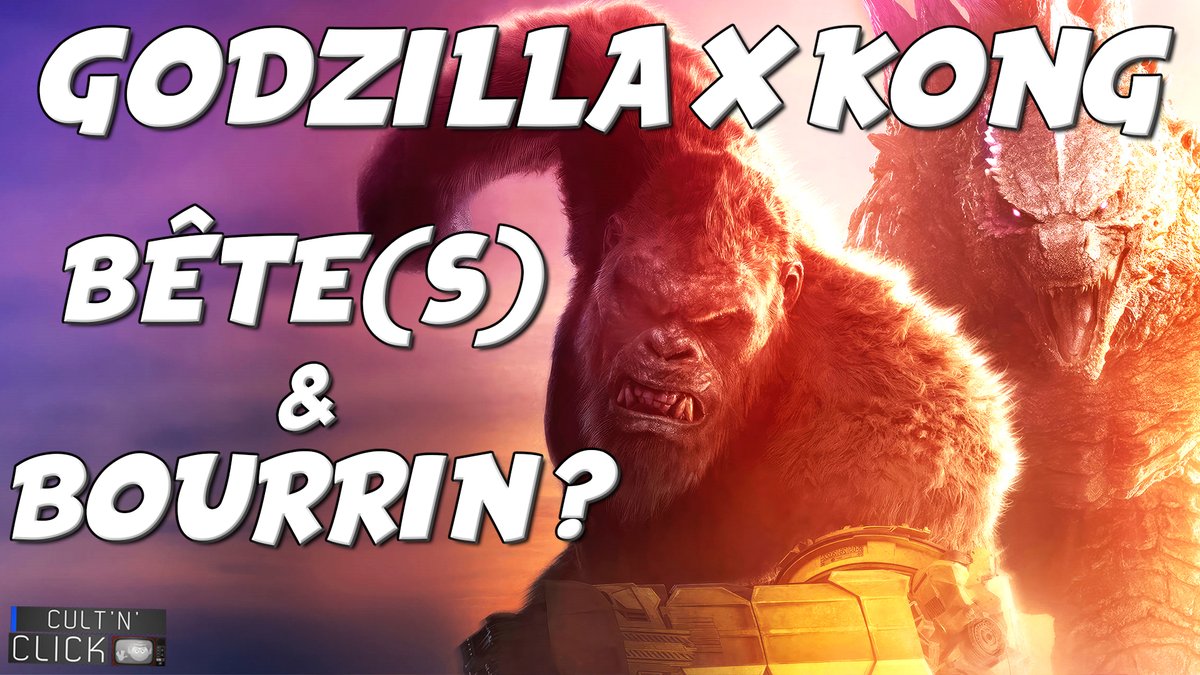 Nouvelle vidéo avec notre avis sur #GodzillaXKong. Bête mais très bourrin, est-ce vraiment la bonne recette ? Et comme @Greg_is_BigB et @YGKere sont côte à côte en Picardie, ça a du mal à rester sérieux ! Bon visionnage ;) youtube.com/watch?v=iU8ikO…