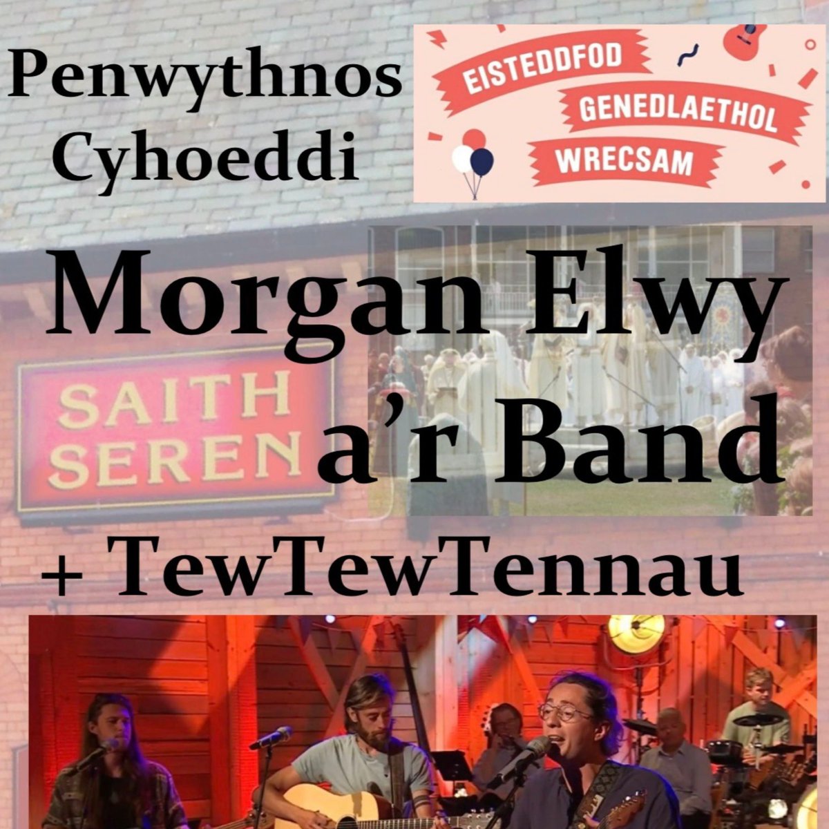 Nos wener 26/04 Gig - Saith Seren Wrecsam