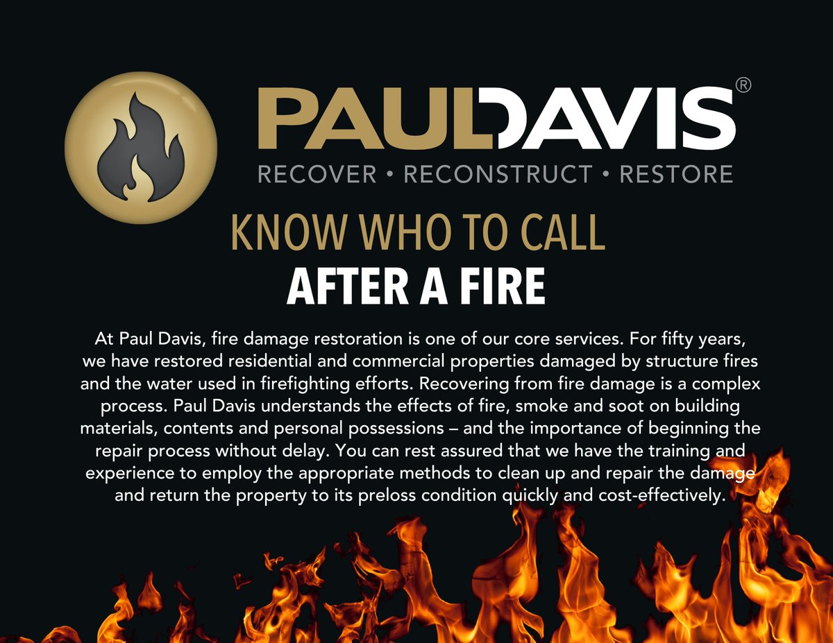 When Disaster Strikes, We Do Too.
(888) 240-2124
#DifferenceMakers #IndustryExperts #FireRestoration