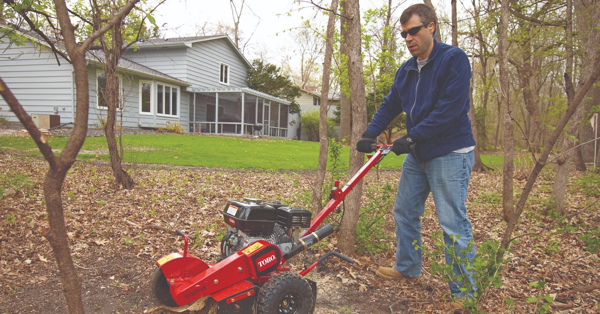 Compact, maneuverable, and effortlessly efficient. Our SGR-13 and SGR-6 handlebar stump grinders turn stumps into mulch in no time. Perfect for pros or weekend warriors! #stumpremoval