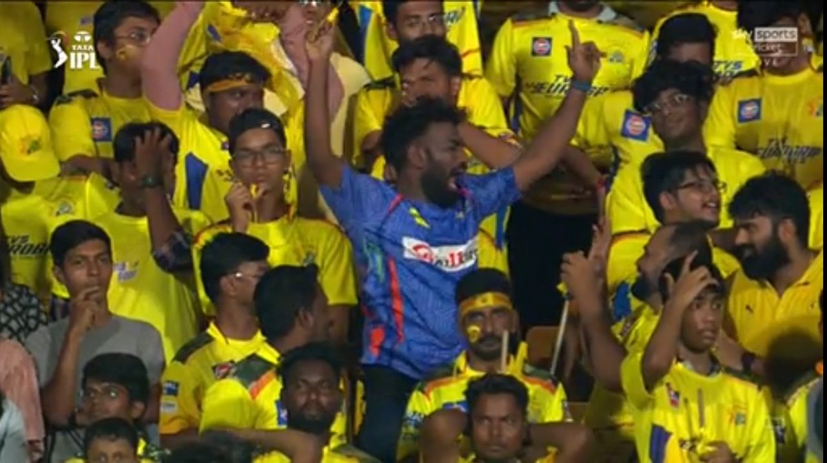 Picture of the day !! #LSGvsCSK