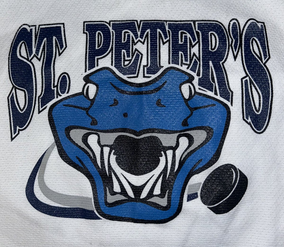 MrPhillips709's tweet photo. Great tournament so far from the St. Peter’s hockey team as they finish the round robin 6-0!! Semi finals tomorrow, Wednesday, 7pm @ CBS arena. Go Pythons go!! https://t.co/JfnDuzXyRO
