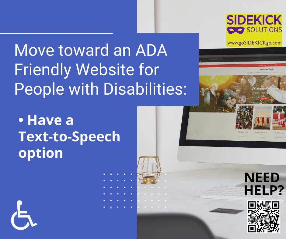 It’s important to consider potential clients as they usie your website so you can improve their experience. #accessiblewebsite #ADAcompliance
