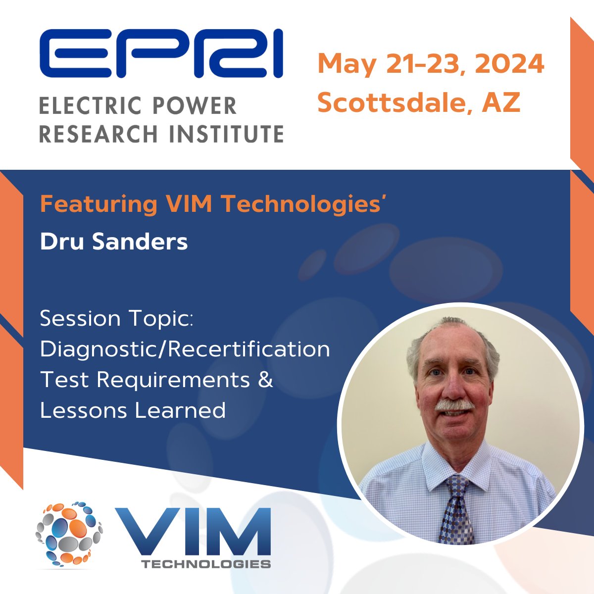 Join #VIMTechnologies at the Electric Power Research Institute's Continuous Emissions Monitoring User Group (CEMUG) from May 21st to May 22nd at the stunning DoubleTree Resort by Hilton Hotel Paradise Valley in Scottsdale, AZ.  

brnw.ch/21wJ6cA

#EnvironmentalTech