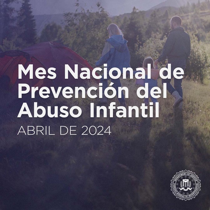 Nadie quiere imaginar lo inconcebible cuando se trata de nuestros hijos, pero es mejor estar preparado. Este #MesNacionalDePrevenciónDelAbusoInfantil aprenda sobre la aplicación FBI Child ID, para ayudarle a mantener a sus seres queridos seguros: fbi.gov/news/apps/chil…