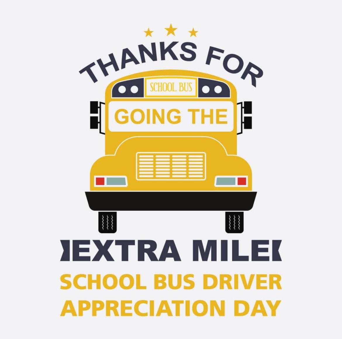 Thank you to our amazing bus drivers for safely transporting students to and from school and extracurricular activities. #RedBud132