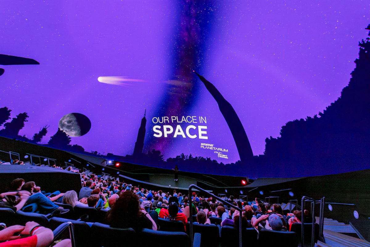 You may have seen the 'Our Place in Space' show at the INTUITIVE® Planetarium before, but not like this! Come check out the refreshed visuals in this daily show!