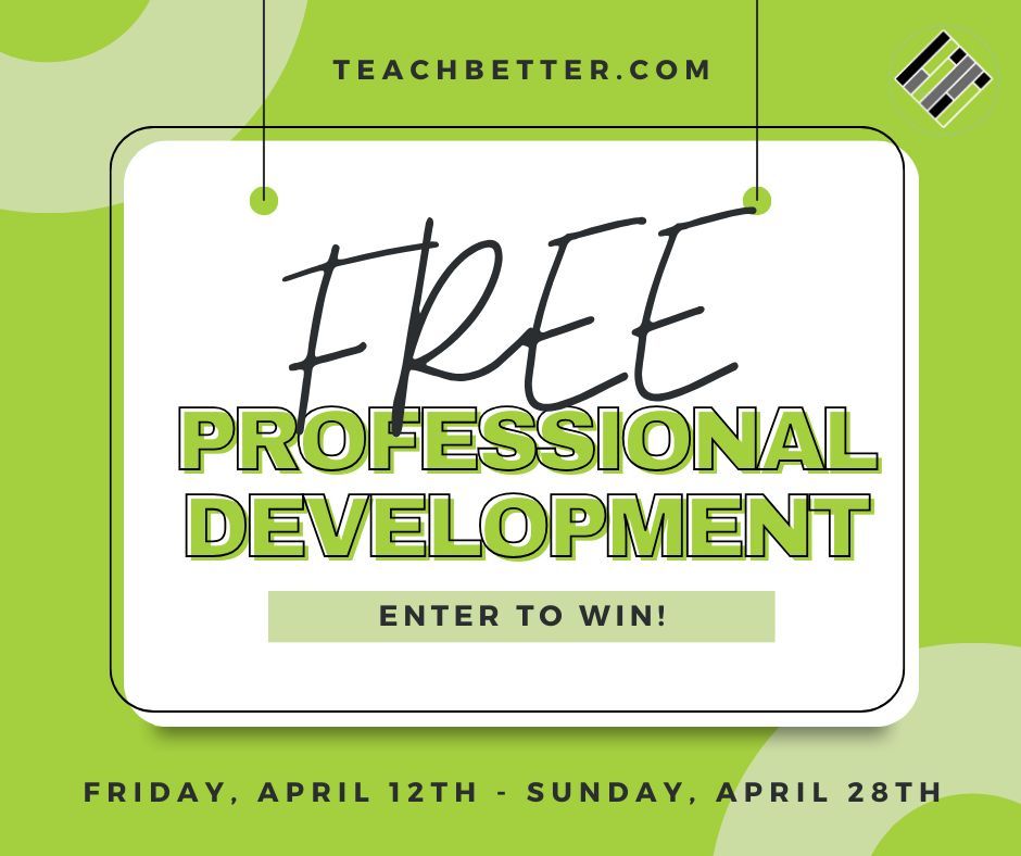teachbetterteam's tweet image. Join us for an epic summer of learning and connection with the Teach Better Team! Enter to win and be part of something extraordinary! #EpicLearning buff.ly/3Z8DCaO