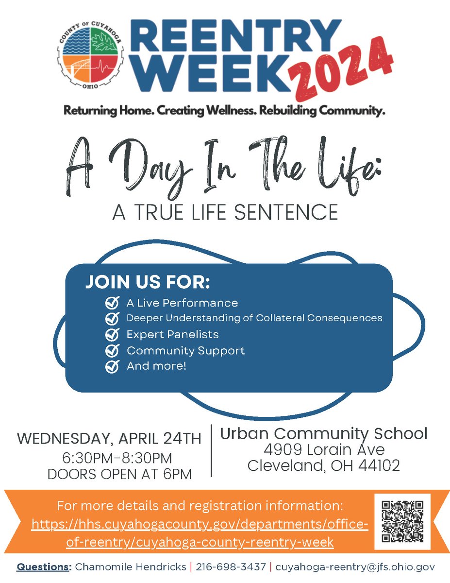 TowardsEmploy's tweet photo. Join us tomorrow evening at Urban Community School where TE Sr. Manager of Community Engagement, Ronnie Cannon, will be moderating a panel discussion at A Day In The Life: A True Life Sentence.
Registration is encouraged HERE: https://t.co/ndjUb7dIOi
#ReentryWeek https://t.co/oX4o8cgVEz