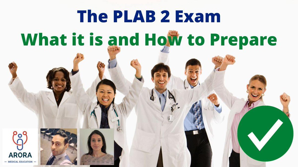 📚📱 The PLAB 2 Exam: What it is and How to Prepare... have a read here 👉 aroramedicaleducation.co.uk/the-plab-2-exa…

#Meded #FOAMed #FOMed #MedicalEducation #CanPassWillPass #MedTwitter #iWentWithArora