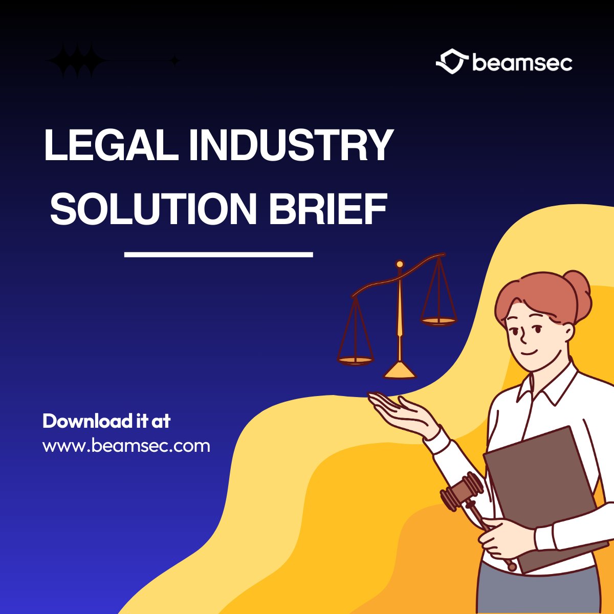 BeamSec's tweet image. Explore our new solution brief that focuses on the legal industry at beamsec.com/whitepapers-eb…

#CyberSecurity #Legal #SolutionBrief #DataSecurity