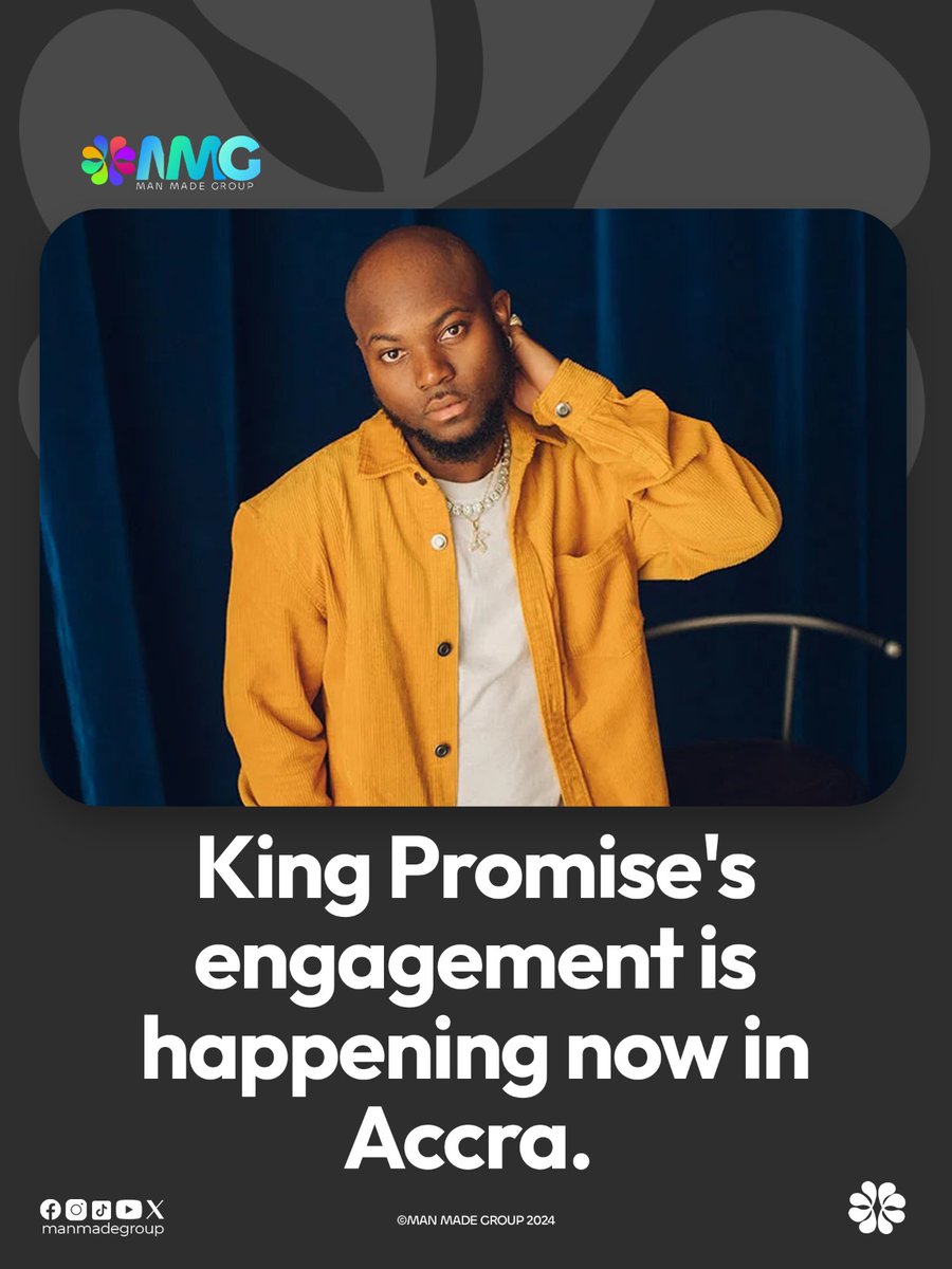 manmade_group's tweet photo. @IamKingPromise engagement happening right now in Accra...... Check comments for the videos

Credit: @ghhypa https://t.co/Alj1HyHnFj