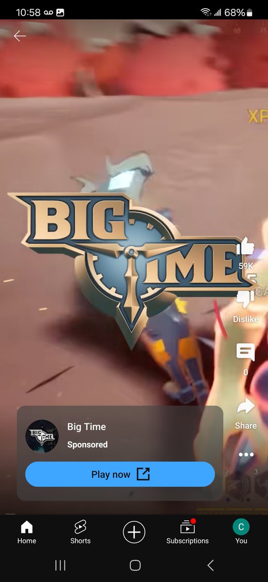 Just saw a @playbigtime ad on YouTube with over 50k likes. Web3 gaming hitting it big?!