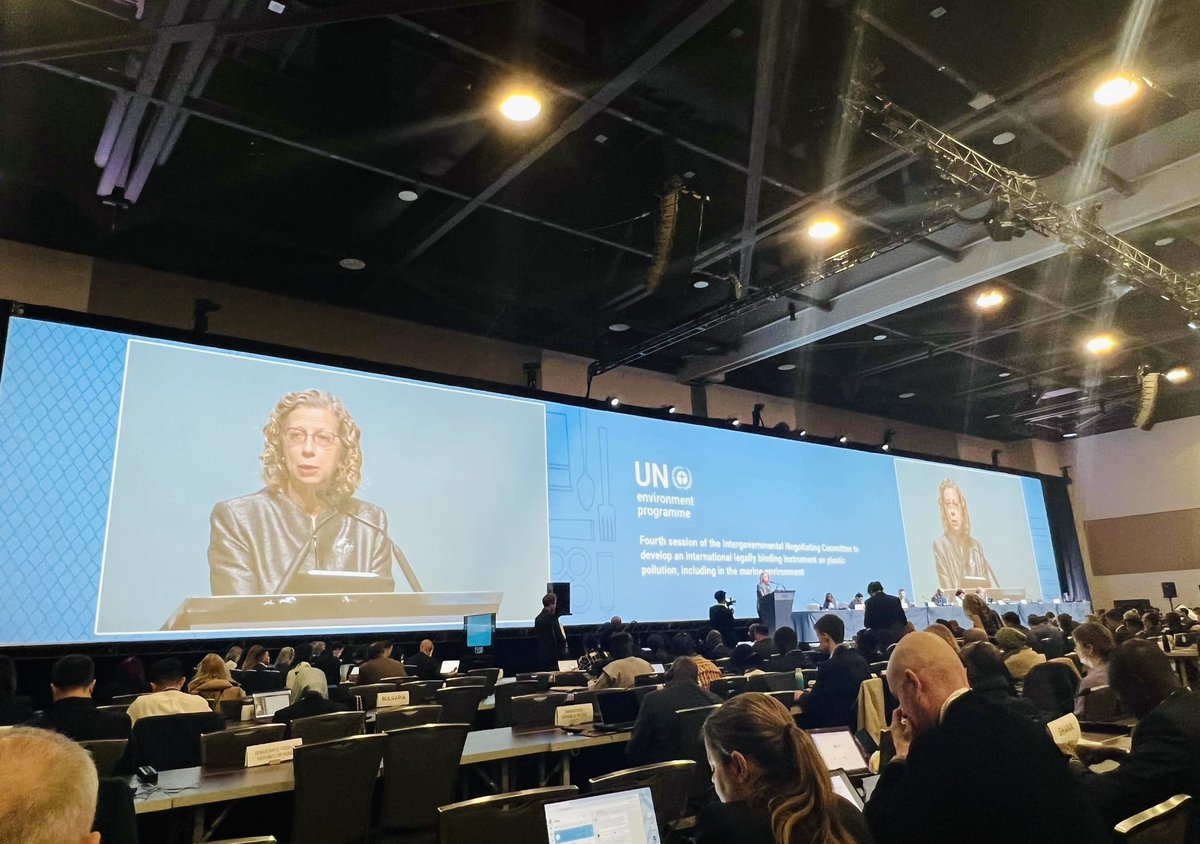 REC Caucasus joins forces with the environmental advocates gathered at  #INC4 in Ottawa 🇨🇦 to agree on a legally binding #PlasticsTreaty with clear targets and timeframe. 

Together we can #BeatPlasticPollution