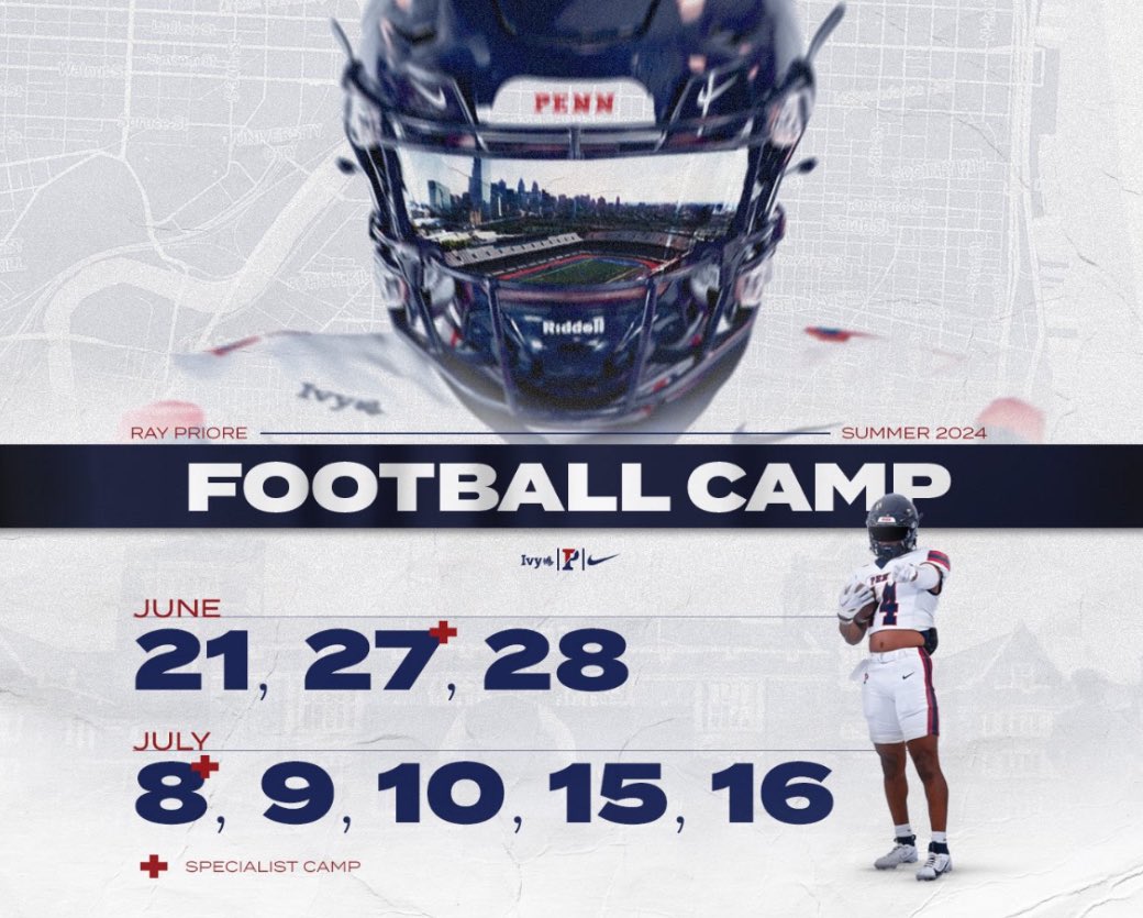 LoganAtkin2's tweet photo. Thank you very much for the camp invite @PennFB https://t.co/fvMt2Hkfvj