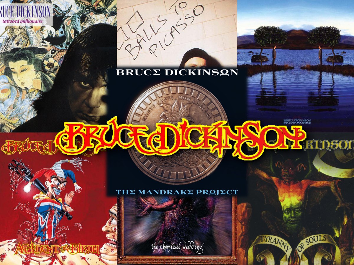 Bruce Dickinson albums ranked
#BruceDickinson #HeavyMetal #AlbumsRanked