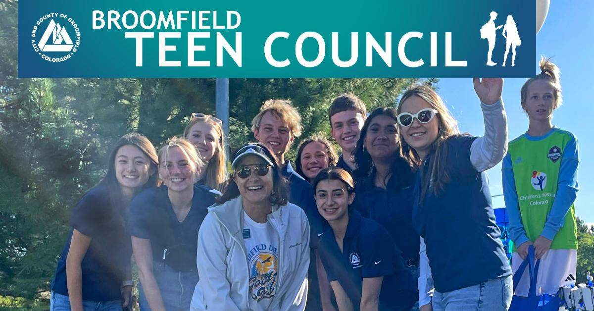 Are you an incoming high school freshman, sophomore or junior who wants to make a difference in your community? The Broomfield Teen Council is searching for candidates who have a passion for civic engagement and activism. Apply at Broomfield.org/TeenCouncil.