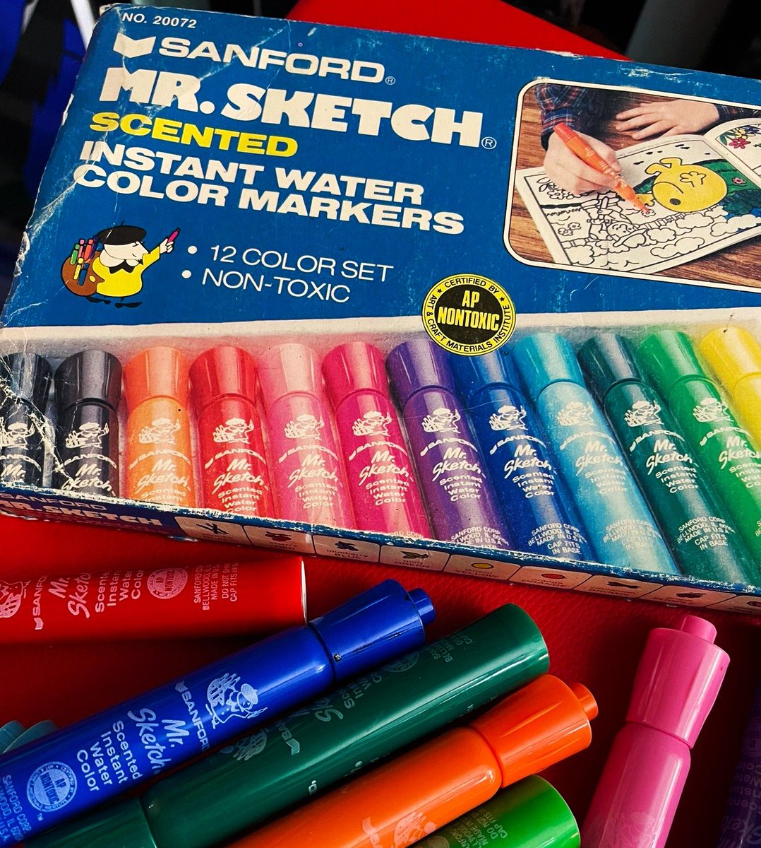 A box of Mr. Sketch scented markers was the childhood equivalent of a wine tasting.