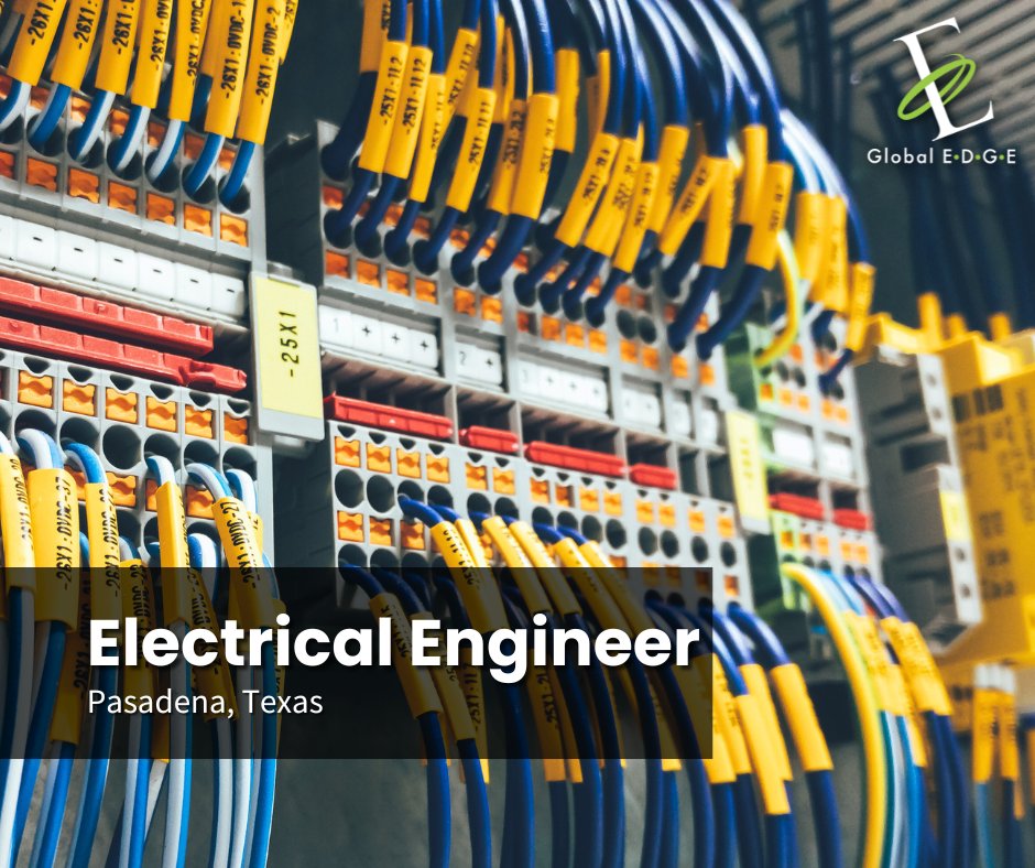 Apply now at globaledge.info/3WhIYBr

#TheGlobalEdge #RecruitmentFirm #Employment #NowHiring #Recruitment #ExcellenceWithAnEdge #Electrical #ElectricalEngineer #Engineer #Engineering