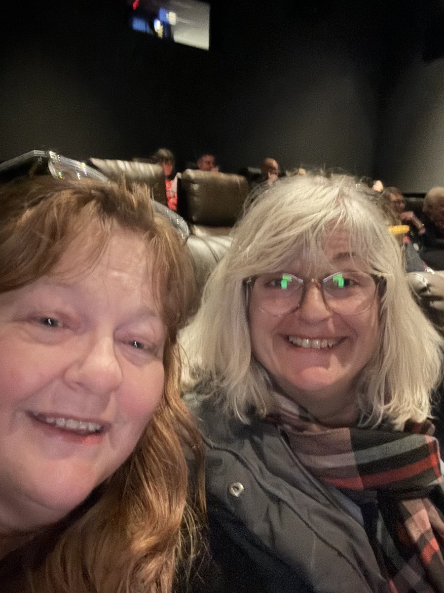 @NTlive with the lovely nurse Liz. 65 years of NHS experience between us and we are still only 21! #medicalmiracle 😂😂