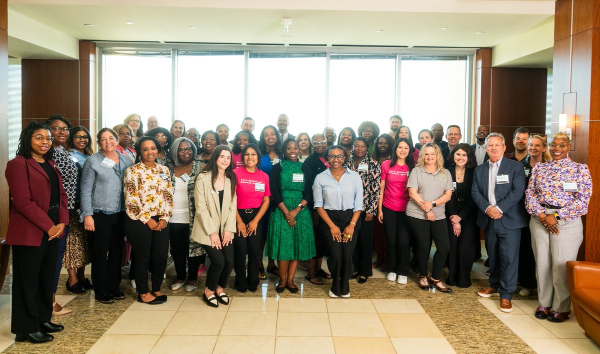 Earlier this month, we joined @SouthernEdFound for their second convening of the Southern Early Childhood Education Justice Network. Together, we discussed how we can work further to #InvestInKids and build a bright future. We look forward to more collaborations ahead! 🤗