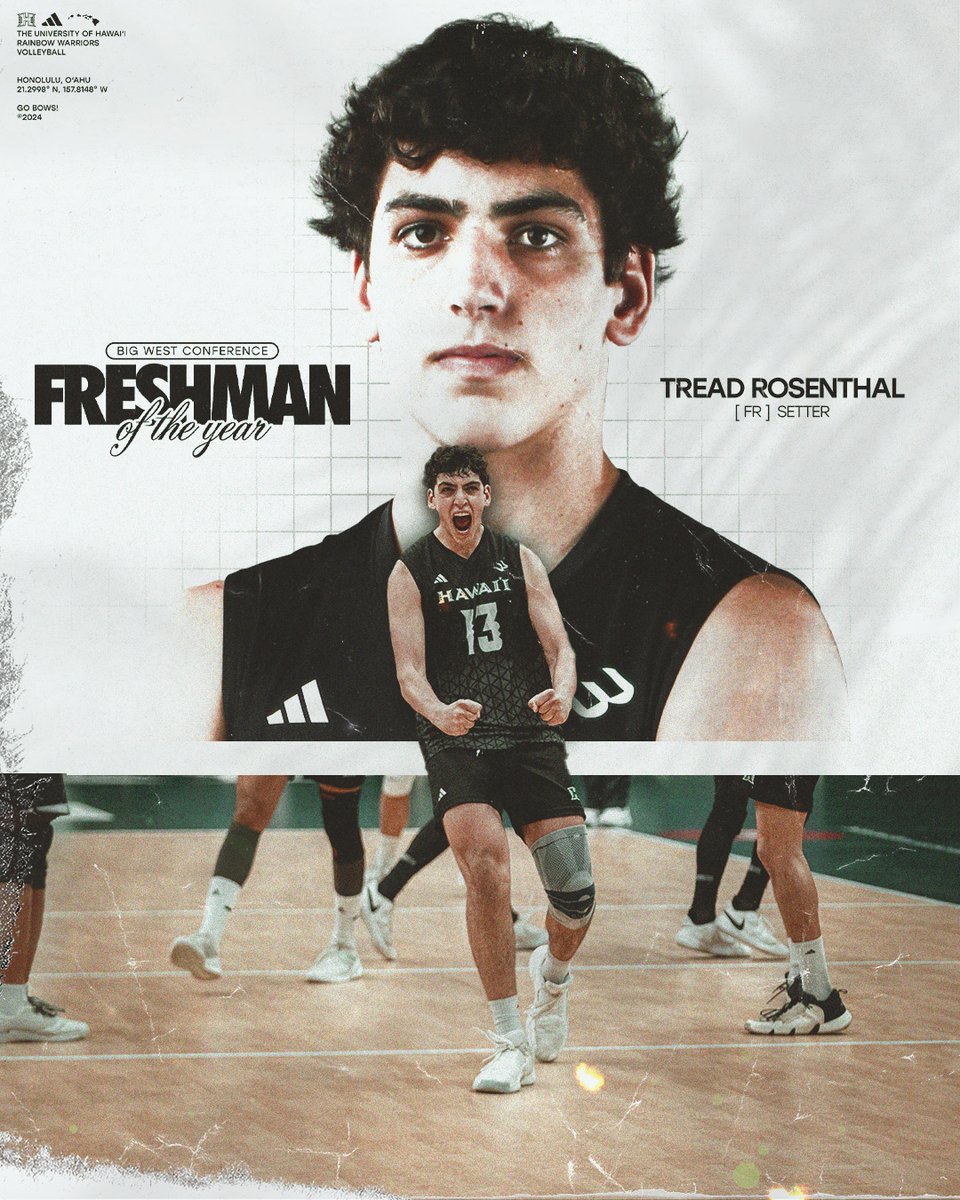 HawaiiMensVB's tweet photo. 🚨 𝙱𝚒𝚐 𝚆𝚎𝚜𝚝 𝙵𝚛𝚎𝚜𝚑𝚖𝚊𝚗 𝚘𝚏 𝚝𝚑𝚎 𝚈𝚎𝚊𝚛
𝙏𝙧𝙚𝙖𝙙 𝙍𝙤𝙨𝙚𝙣𝙩𝙝𝙖𝙡, 𝙃𝙖𝙬𝙖𝙞‘𝙞

➡️ https://t.co/T3WnrAuKkZ

#WarriorBall24 x #GoBows https://t.co/OfwwDp6Pxl