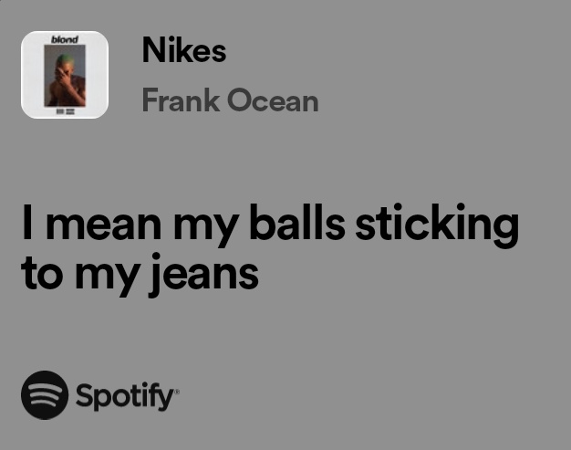 NO ONE TALK TO ME.