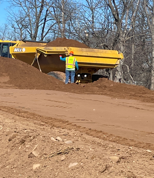 NYSDOTI81's tweet photo. A progress report from the northern interchange. 🚧🏗

📷#1: Mud Creek is now flowing through this completed culvert
📷 #2: Embankment work needed for new bridge construction
📷#3: Crews work on placing and setting a precast retaining wall https://t.co/TBETHPFsrF