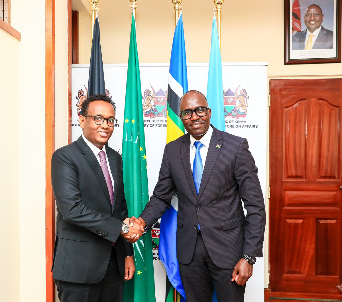 UPDATE: The Prime Minister of Somalia, Hamza Abdi Barre is set to land in Kenya next month on a state visit, the Principal Secretary for Foreign Affairs Korir SingOei has said when he met with a delegation from the premier's office at his office in Nairobi on Tuesday. It will